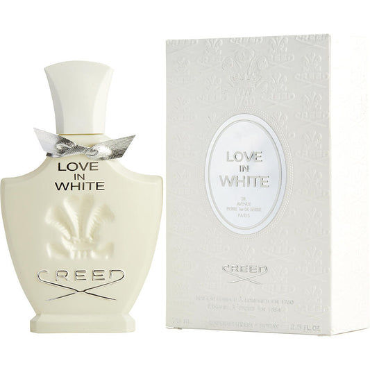 Creed Love In White bottle with packaging