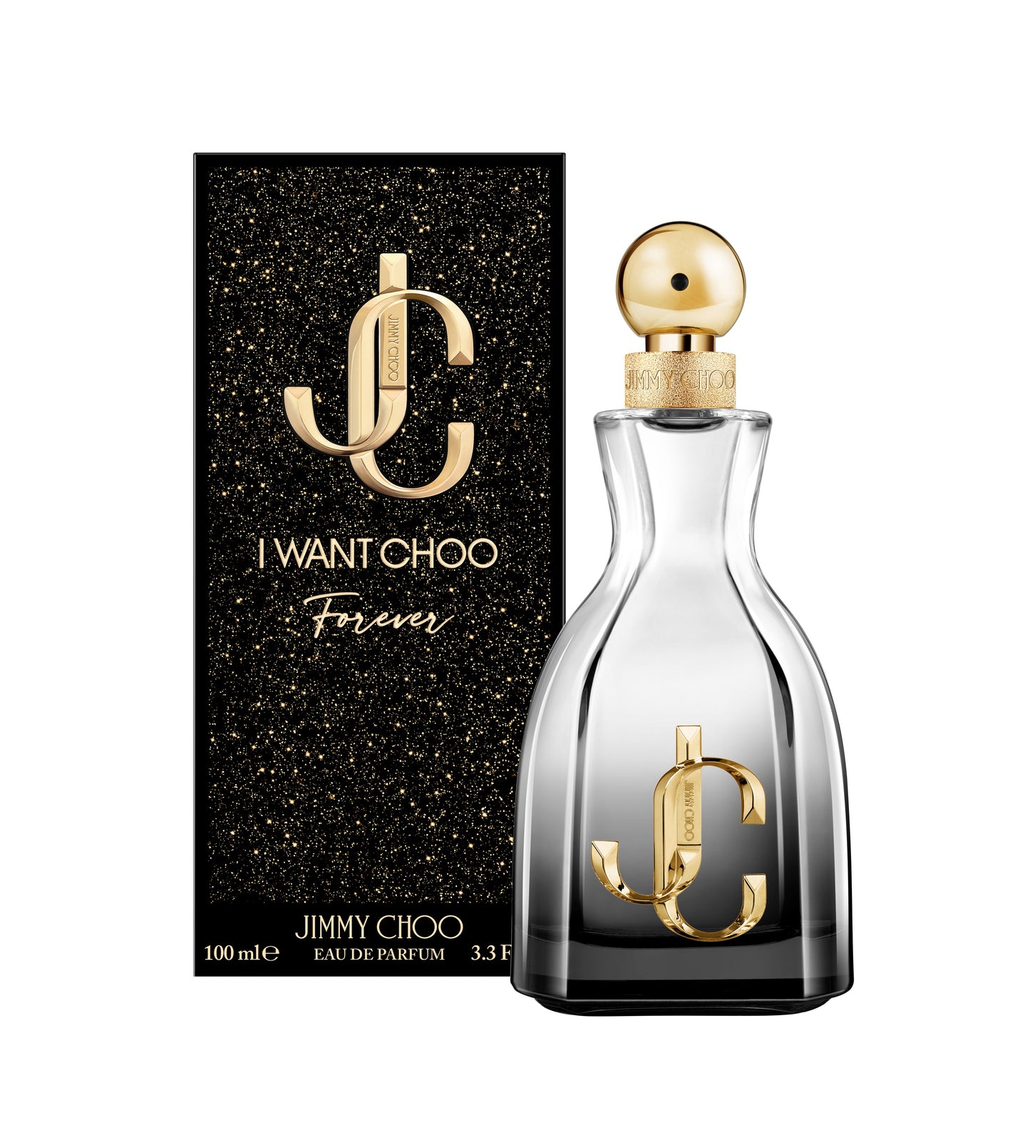 I Want Choo Forever Jimmy Choo bottle with packaging