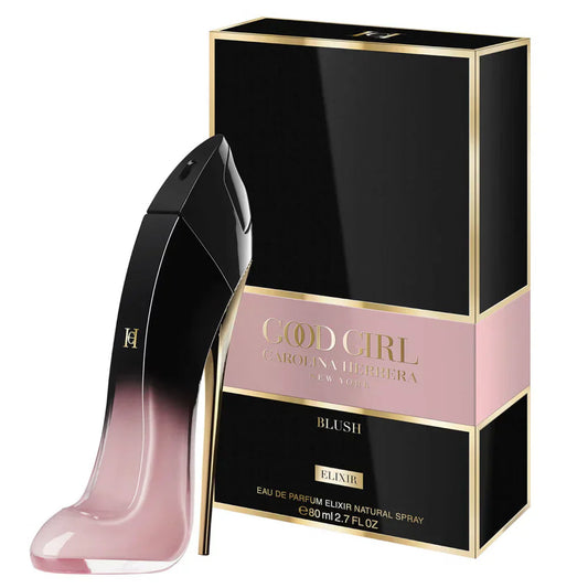 Carolina Herrera Good Girl Blush Elixir Eau de Parfum bottle with packaging