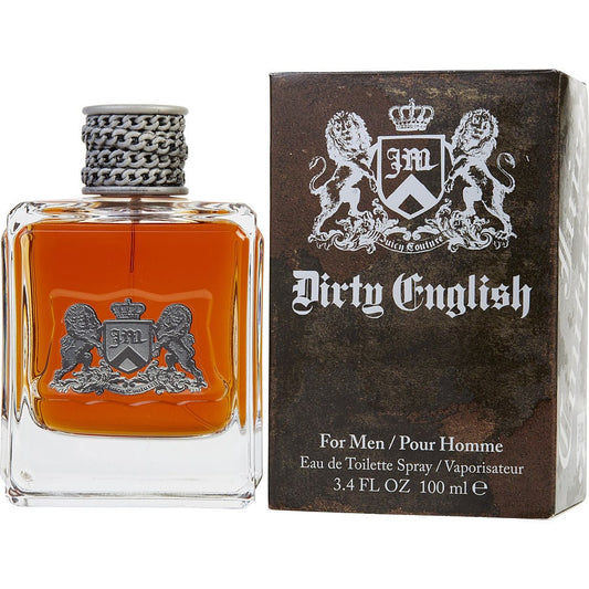 Juicy Couture Dirty English bottle with packaging