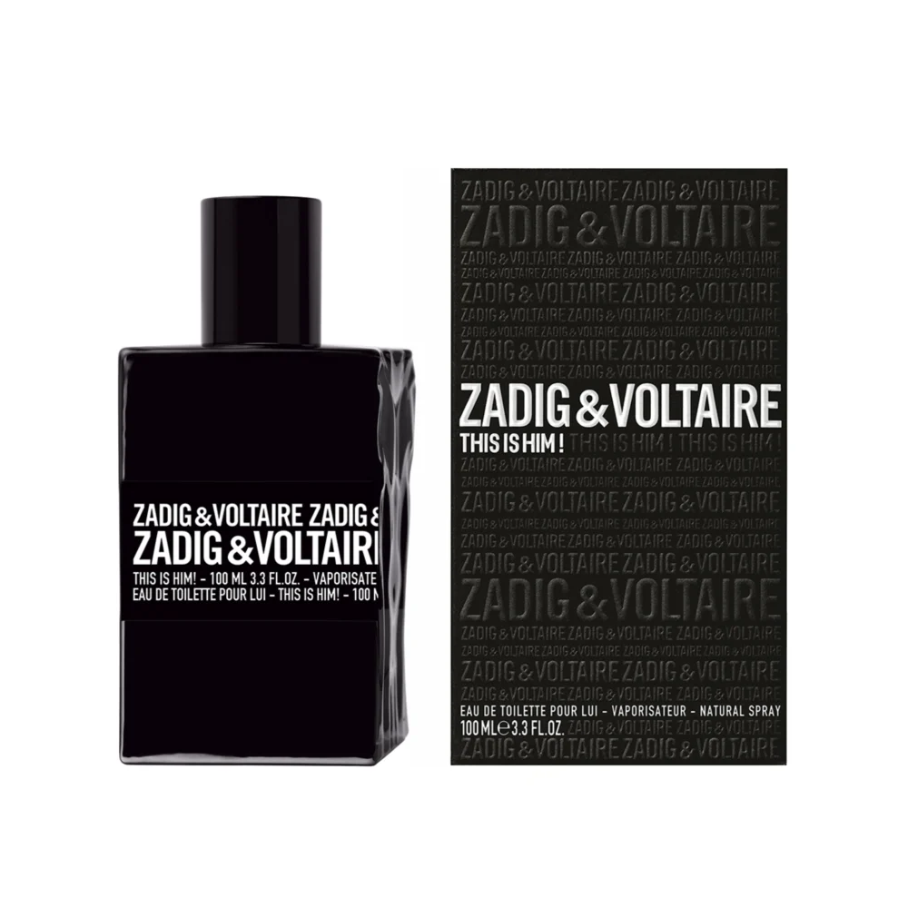 This Is Him By Zadig And Voltaire bottle with packaging