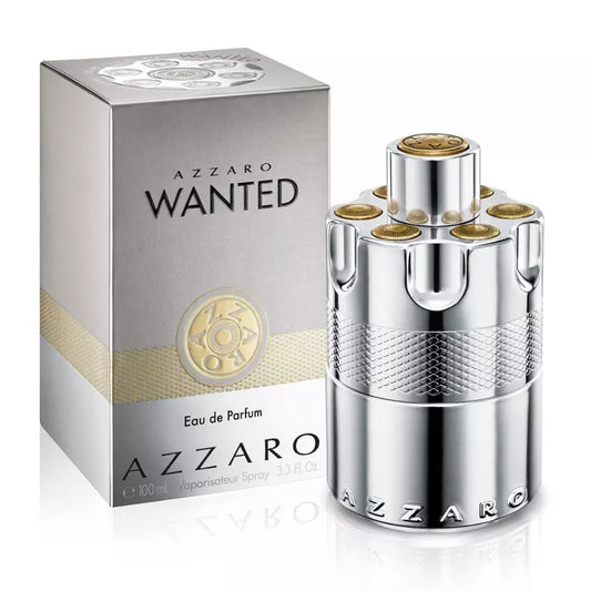 Azzaro Wanted Eau de Parfum bottle with packaging