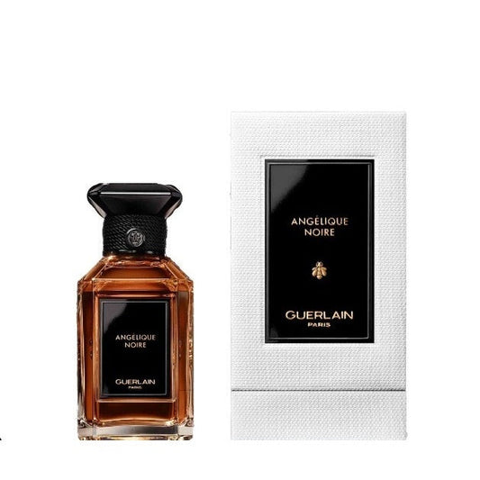 Guerlain Angélique Noire bottle with packaging