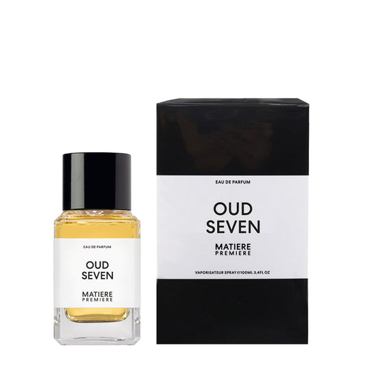 Oud Seven By Matiere Premiere bottle with packaging