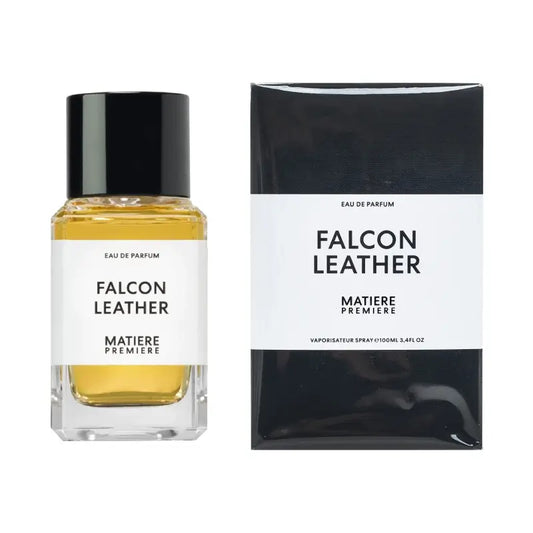 Falcon Leather By Matiere Premiere bottle with packaging