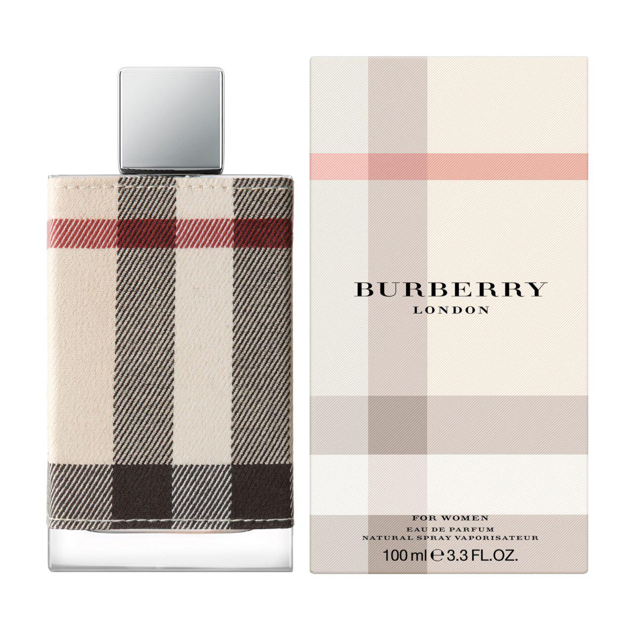 Burberry London for Women bottle with packaging