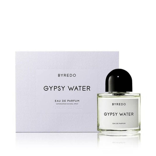 Byredo Gypsy Water bottle with packaging