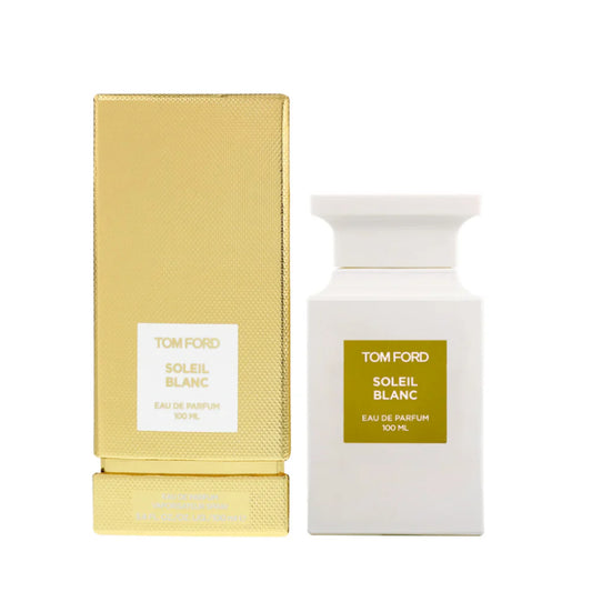 Tom Ford Soleil Blanc bottle with packaging