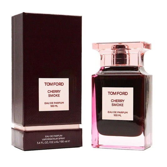 Tom Ford Cherry Smoke bottle with packaging