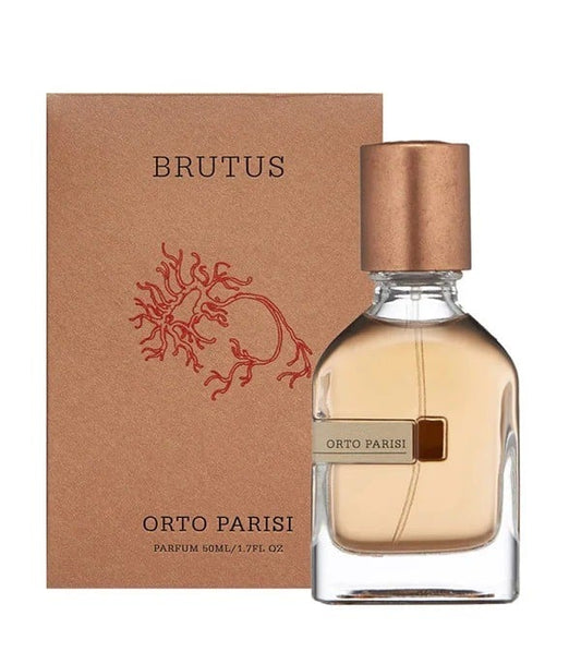 Brutus By Orto Parisi bottle with packaging
