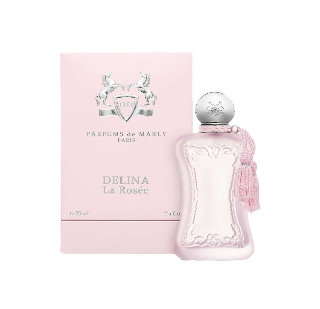 Delina La Rosée By Parfums De Marly bottle with packaging