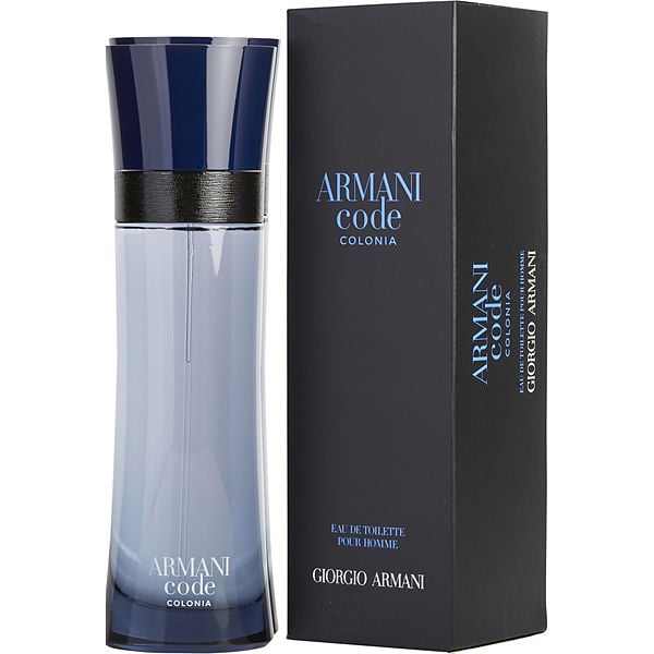 Giorgio Armani Armani Code Colonia bottle with packaging