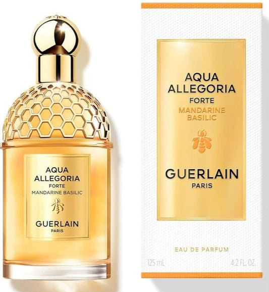Guerlain Aqua Allegoria Forte Mandarine Basilic bottle with packaging