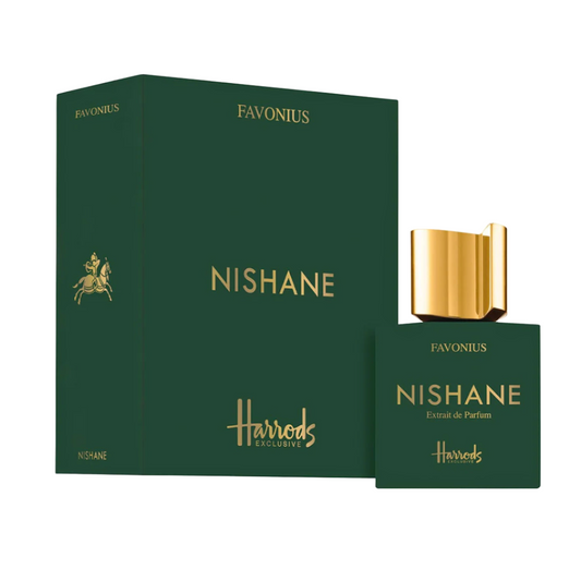 Favonius By Nishane bottle with packaging