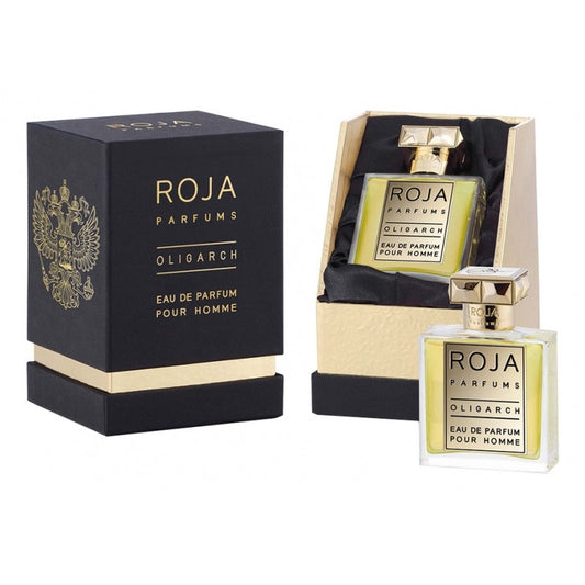 Oligarch By Roja bottle with packaging