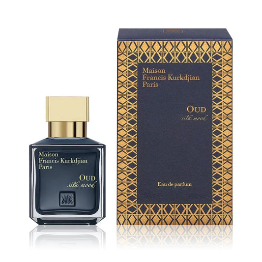 Oud Silk Mood By Maison Francis Kurkdjian bottle with packaging