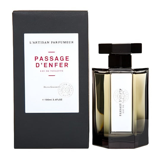 Passage d'Enfer by L'Artisan Partemporel bottle with packaging