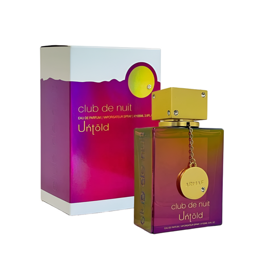 Armaf Club de Nuit Untold bottle with packaging