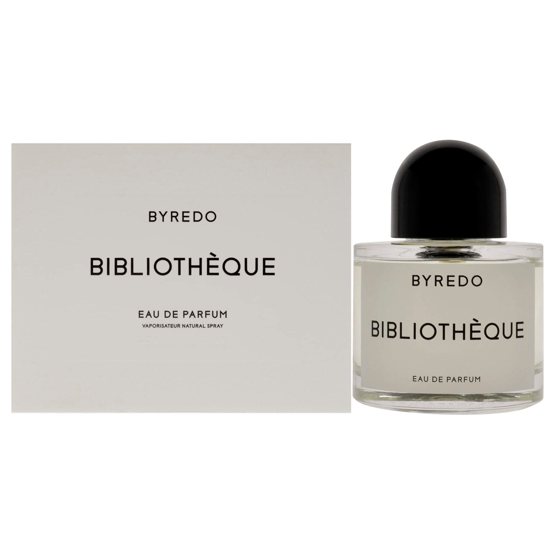 Byredo Bibliothèque bottle with packaging