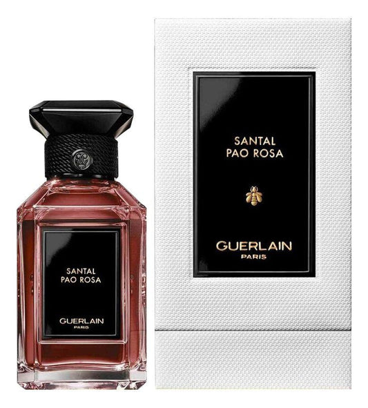 Guerlain Santal Pao Rosa bottle with packaging