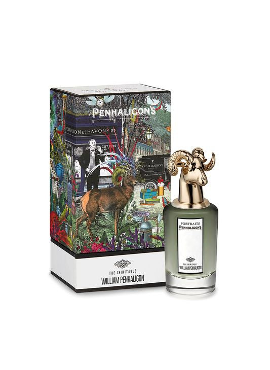 William Penhaligon bottle with packaging