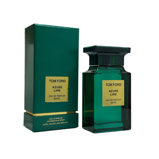 Tom Ford Azure Lime bottle with packaging