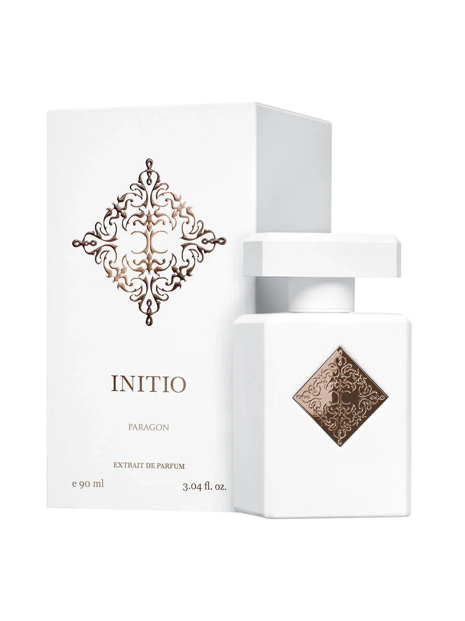 Initio Paragon bottle with packaging