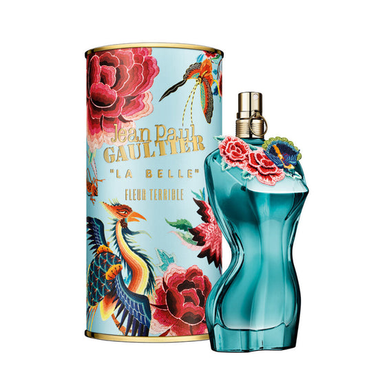 Jean Paul Gaultier La Belle Fleur Terrible bottle with packaging