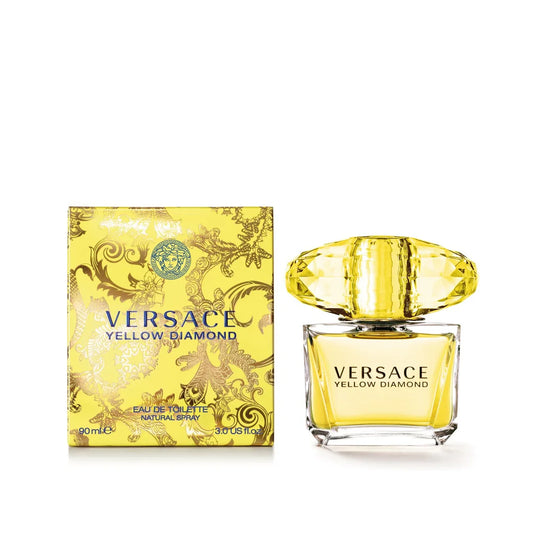 Yellow Diamond By Versace bottle with packaging