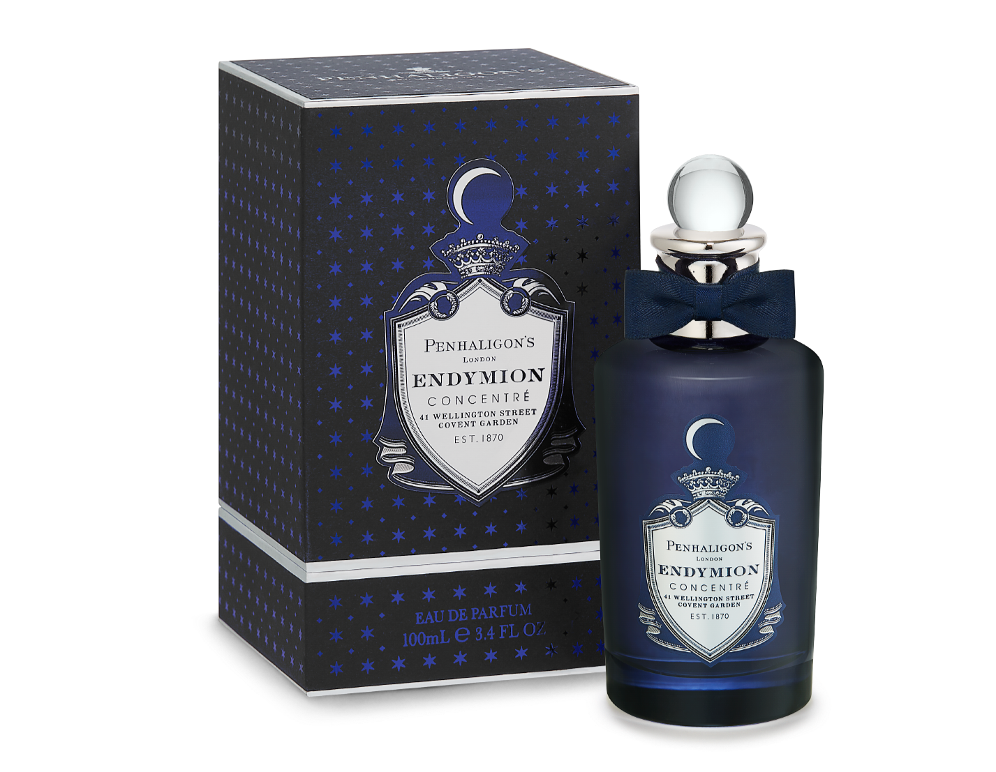 Penhaligon's Endymion Concentré bottle with packaging