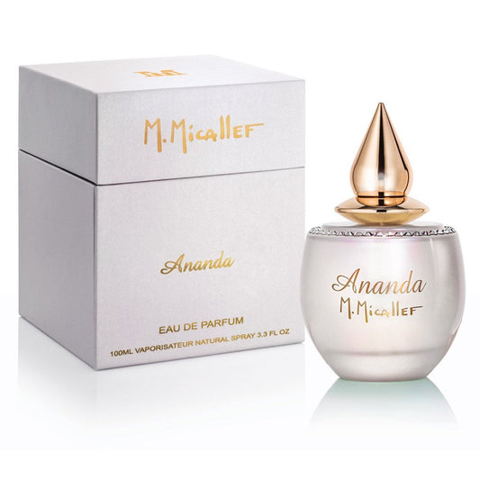 Ananda By M. Micallef bottle with packaging