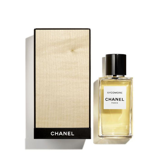 Chanel Sycomore bottle with packaging