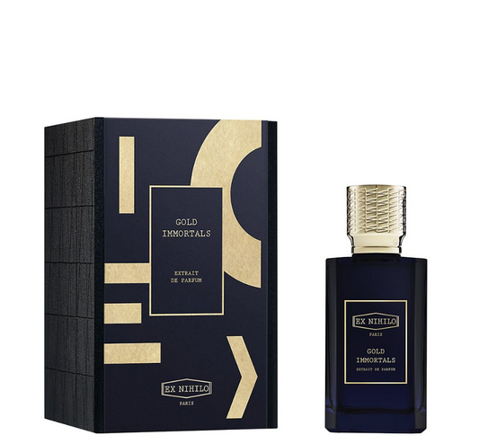 Ex Nihilo Gold Immortals bottle with packaging