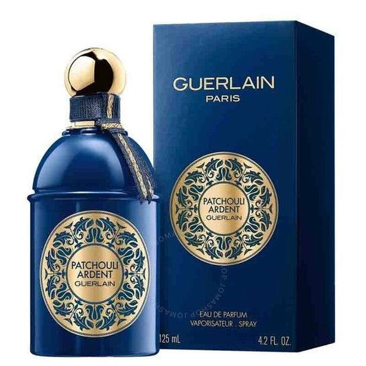 Guerlain Patchouli Ardent bottle with packaging