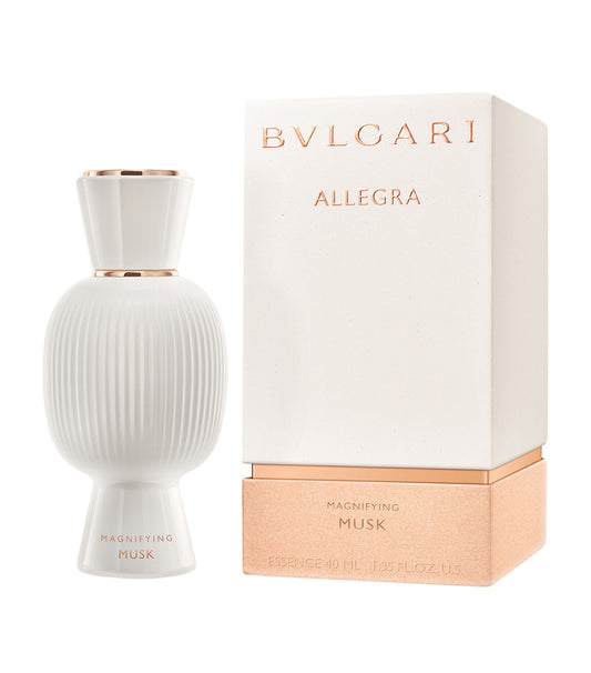 Bvlgari Allegra Magnifying Musk Essence bottle with packaging