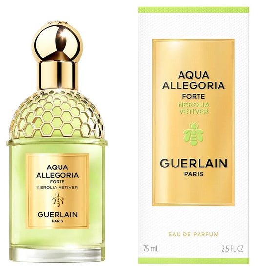 Guerlain Aqua Allegoria Forte Néroli Vétiver bottle with packaging