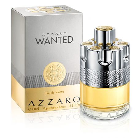Azzaro Wanted Eau de Toilette bottle with packaging