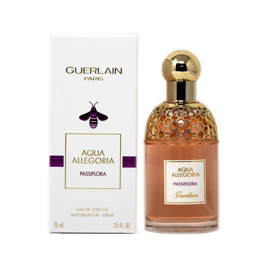 Guerlain Aqua Allegoria Passiflora bottle with packaging