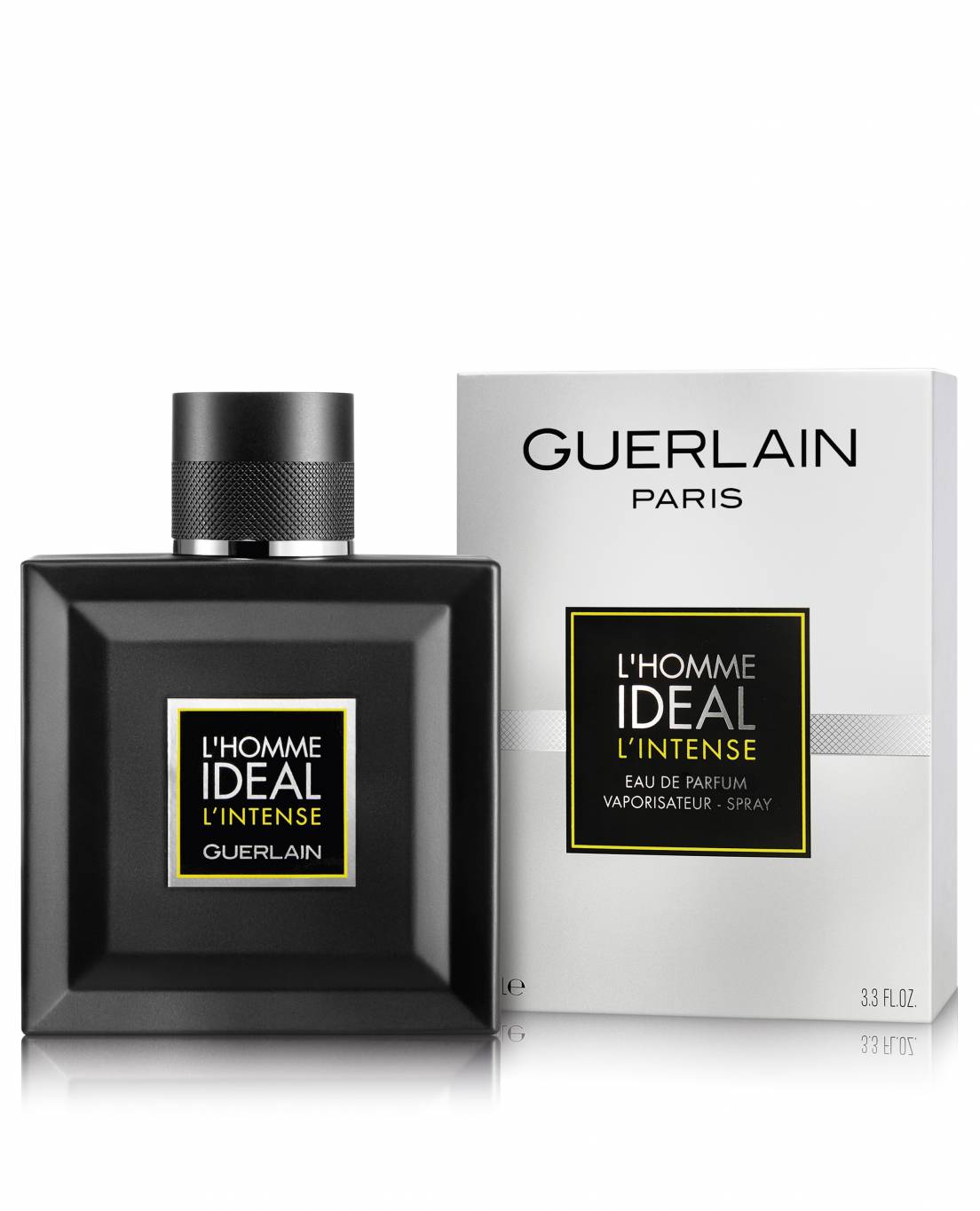 Guerlain L'Homme Idéal L'Intense Eau de Parfum bottle with packaging