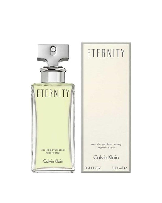 Calvin Klein Eternity bottle with packaging