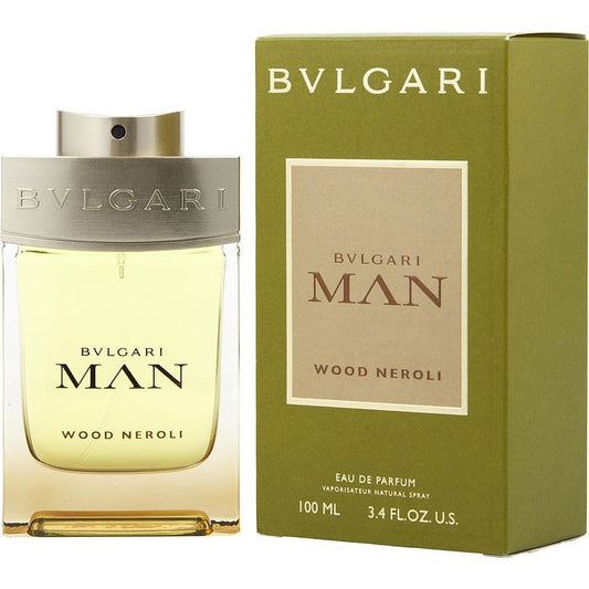 Bvlgari Man Wood Neroli bottle with packaging