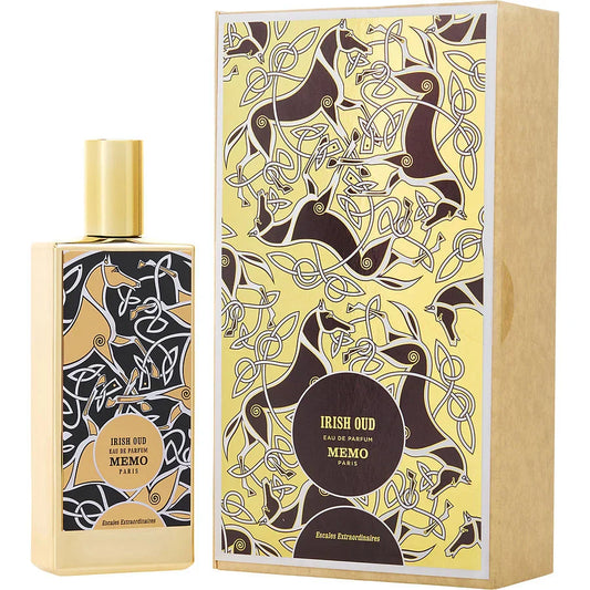 Irish Oud By Memo Paris bottle with packaging