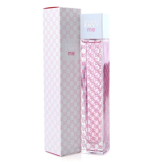 Gucci Envy Me bottle with packaging