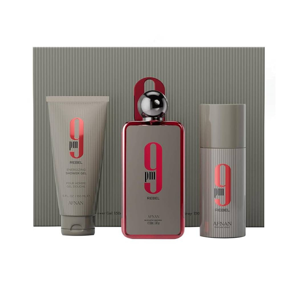 Afnan 9 PM Rebel Gift Set