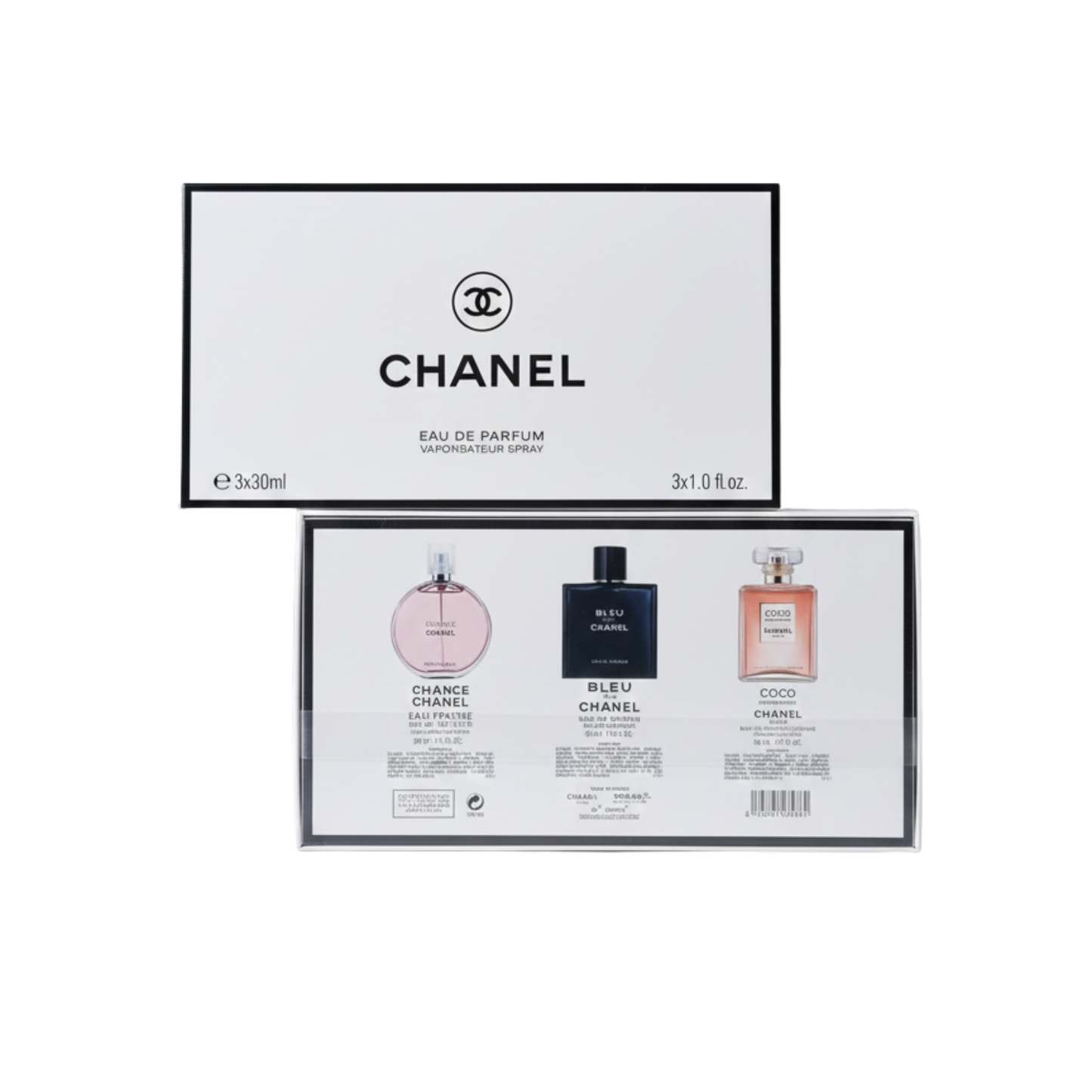 Chanel Eau de Parfum Mini Trio Set – Chance, Bleu de Chanel & Coco
