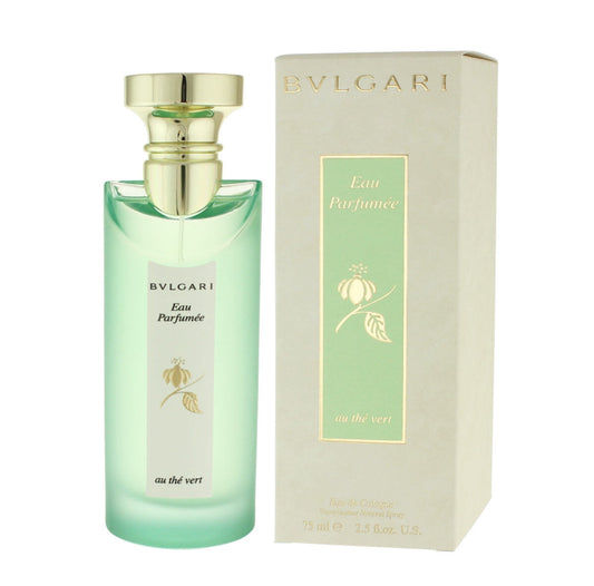 Bvlgari Eau Parfumée au Thé Vert bottle with packaging