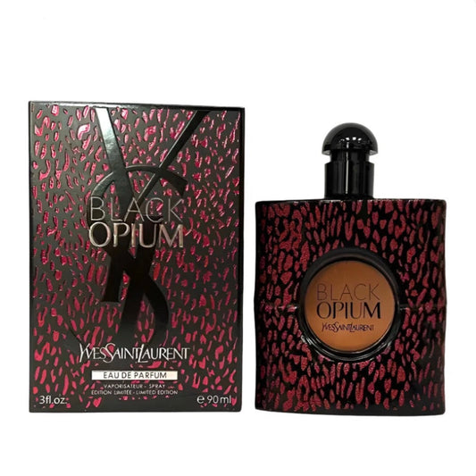 Black Opium Baby Cat Collector Edition Limitée bottle with packaging