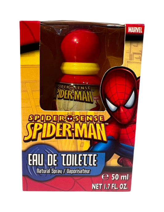 Spiderman Eau de Toilette 50ML bottle with packaging