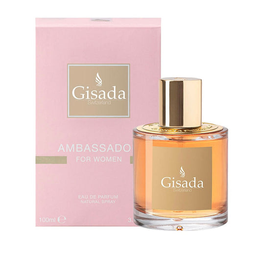 Ambassador Women By Gisada bottle with packaging