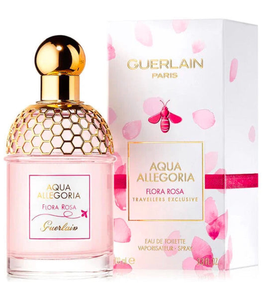 Guerlain Aqua Allegoria Flora Rosa bottle with packaging